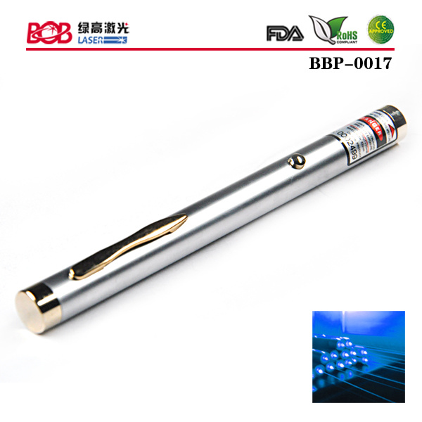405nm Blue Laser Pointer Pen Style (BBP-0017)