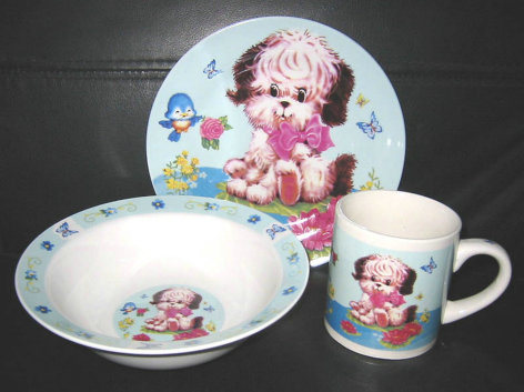 Fine Children Porcelain Dinner Set
