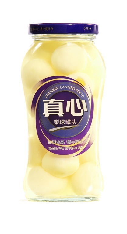 Zhenxin Canned Pear Ball in Canned Fruit