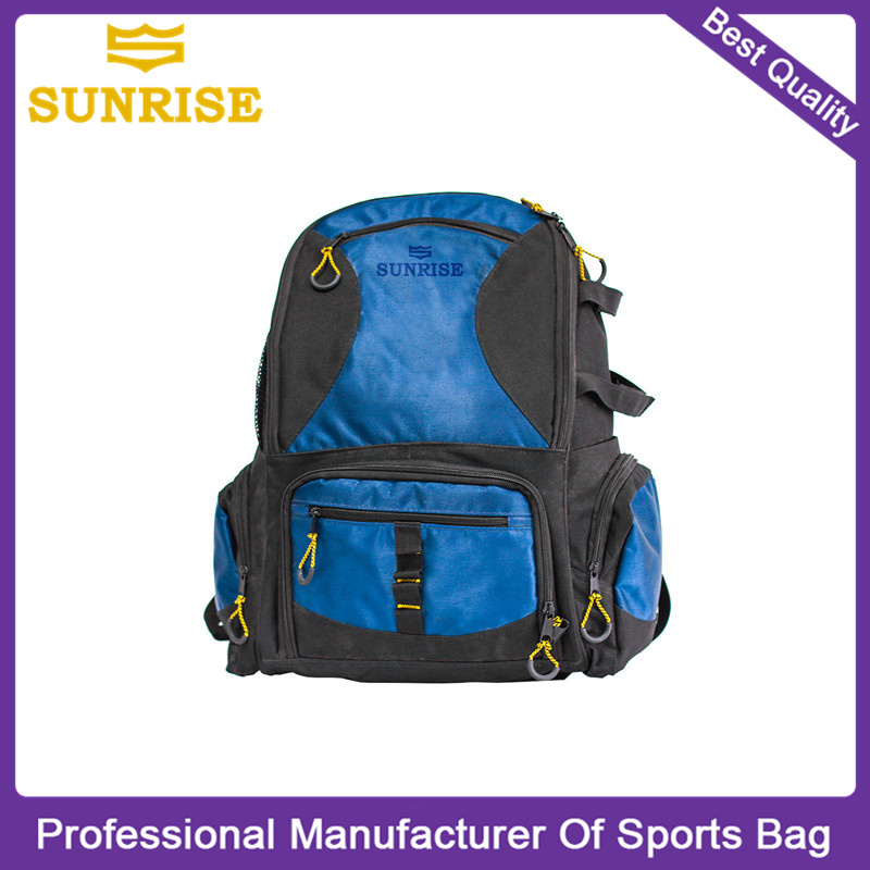 Wholesale Price OEM Waterproof Outdoor Backpack Fishing Tackle Bag