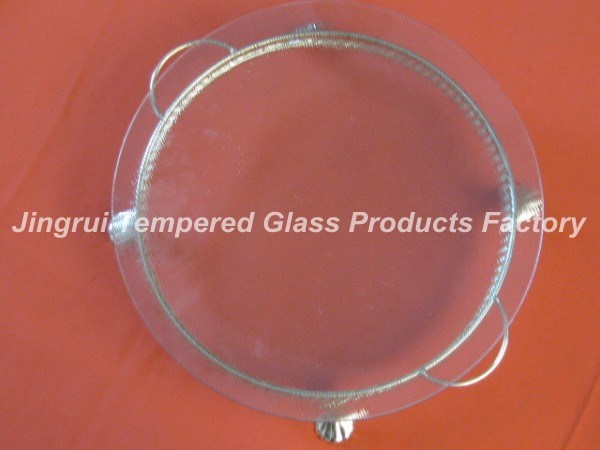 Clear Glass Plate. High Transparent Tempered Glass Plate (JRRCLEAR0006)