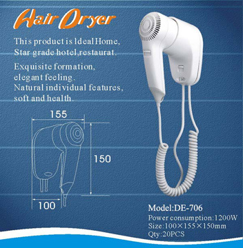 Foldable Hair Dryer (DE-706)