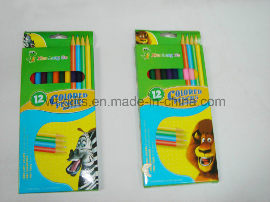 Hot Selling Custom 12PCS Color Pencils in Color Box