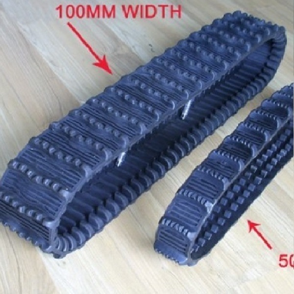 Nice Quality and Good Price Robot Rubber Track (100*40*31)