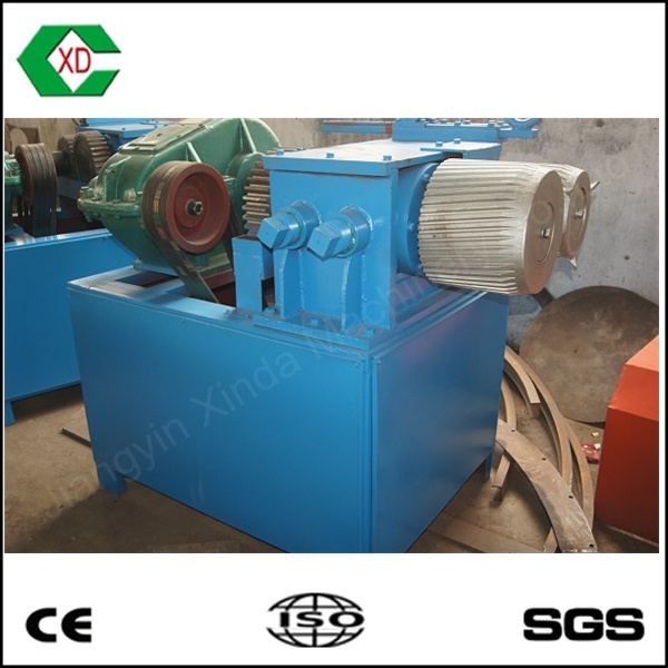 Dual Roller Tire Steel Wire Puller Tyre Recycling Machine