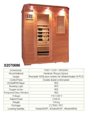 Wooden Sauna Room (S2070686)