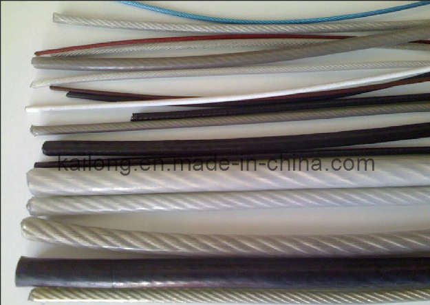PVC/Nylon Coated Stainless Steel Wire Rope
