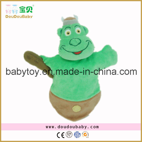 Green Hand Puppet/ Kids Toy/ Children Doll