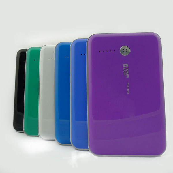 7000mAh/7800mAh/10000mAh Vogue Color DC Power Box for Smartphone