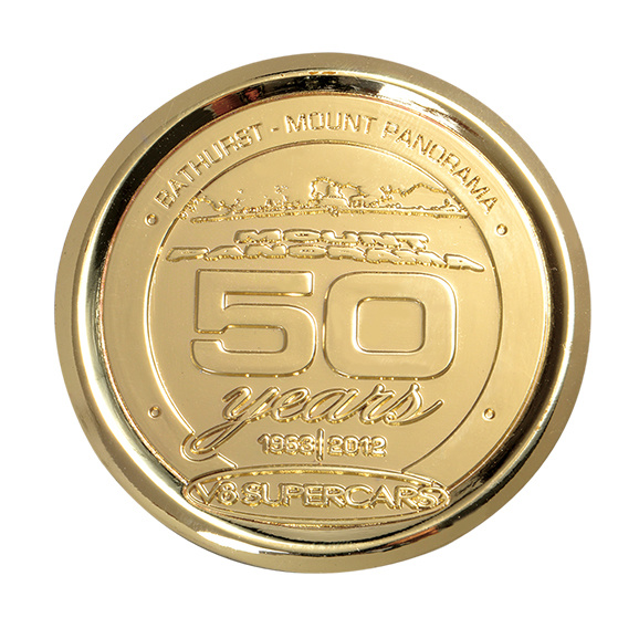 Promotional Shiny Gold Coin Medallion Gifts