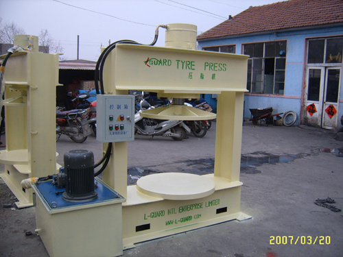 Tyre Press Machine TP120 with CE