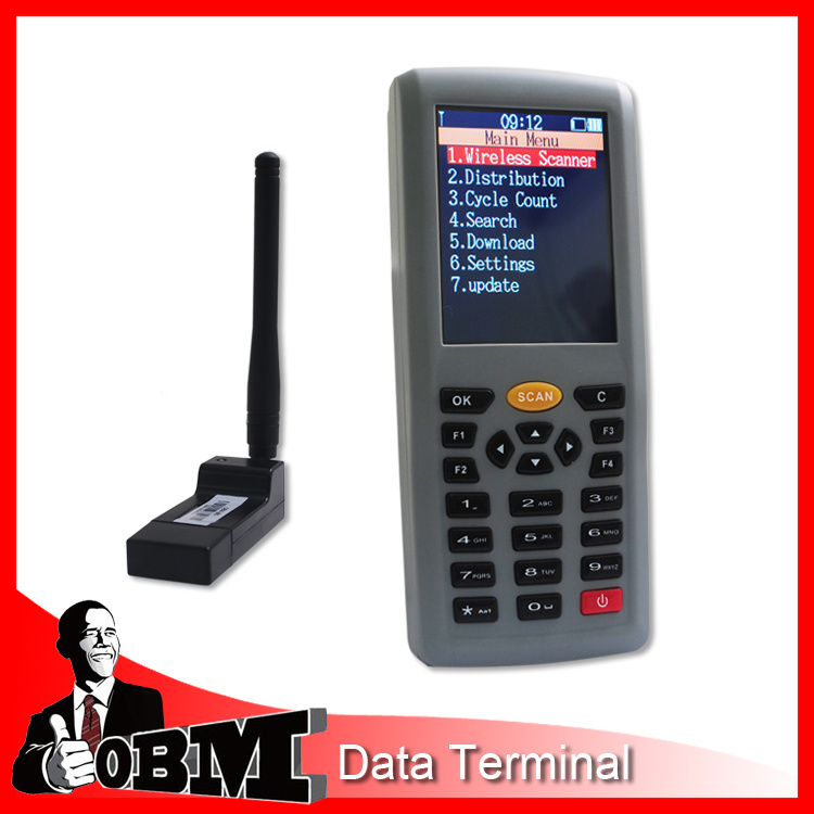 Easy Operate Wireless Barcode Scanner Inventory Data Collector (OBM-9800)