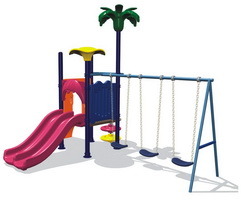 Kids Joyful Swing and Slide (LJ-102100D)