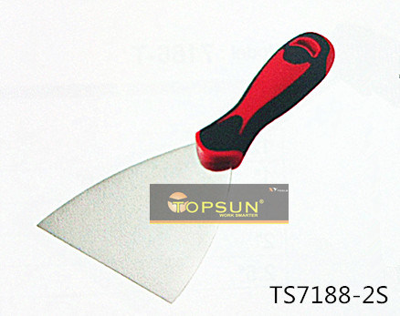 Two-Colored Plastic Handle Putty Knife