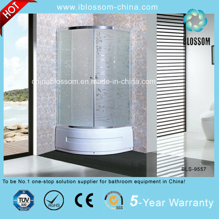 New Medol Acid Glass Shower Room Shower Enclosure (BLS-9557)