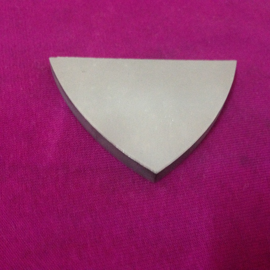 Cemented Carbide for Fan-Shaped Brazed Tip Blanks