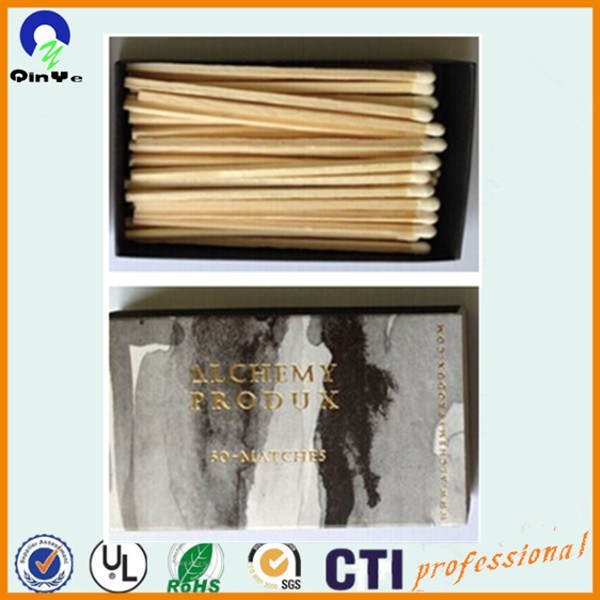 Full Line Phosphorus Wooden Custom Made Safety Matches China Manufacture