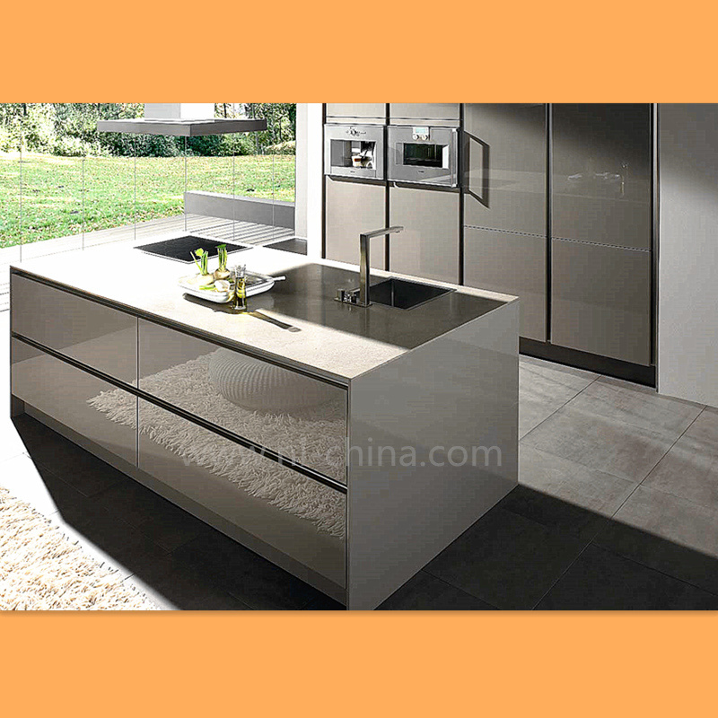 Modern Lacquer Kitchen Furniture for Hotel Project