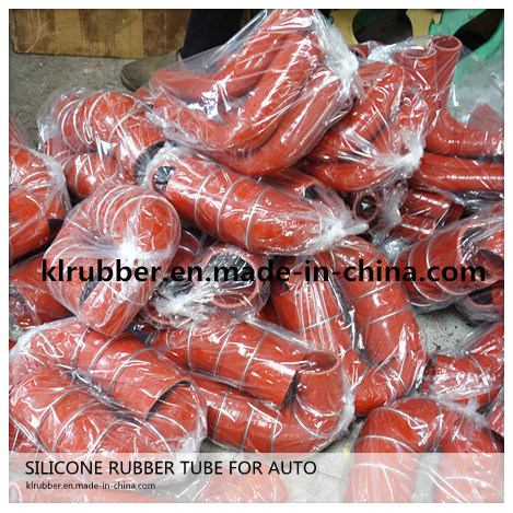 Truck Parts Silicon Coolant Bend Tube with Color