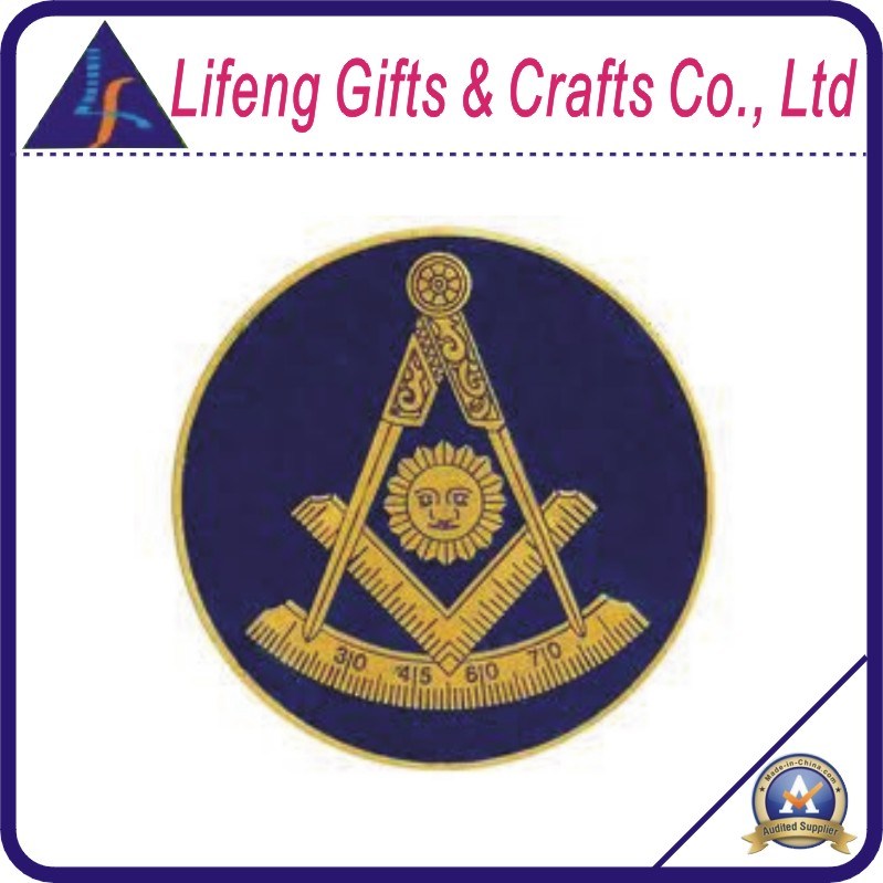 Custom Made Logo Embroidery for Masonic Patches