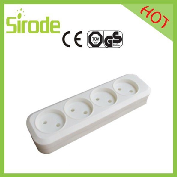 EU Multi Socket Extension Cord Outlet (7101-18)