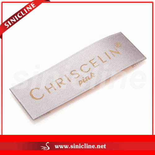 End Fold Woven Labels From China