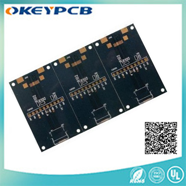 PCB Multilayer Printed Circuit Board with Black Solder Mask