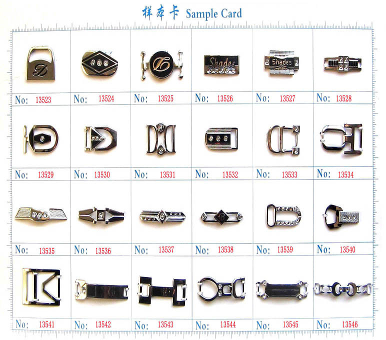 Metal Accessories for Shoes/Bags/Clothes (13523~13546)