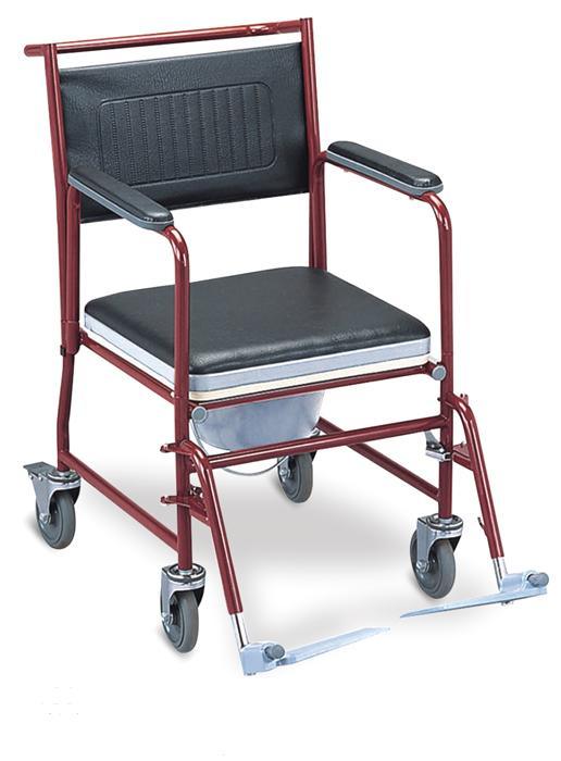 Commode Wheelchair and Commode Chair (SC-CW02(S))