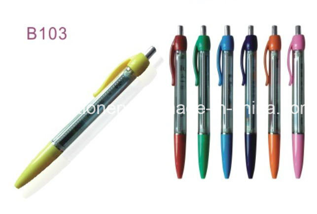 Pull out Paper Ball Pen (B103)
