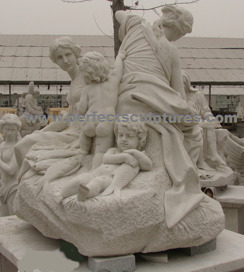 Stone Marble Statues for Garden Stone Sculpture (SY-X1723)