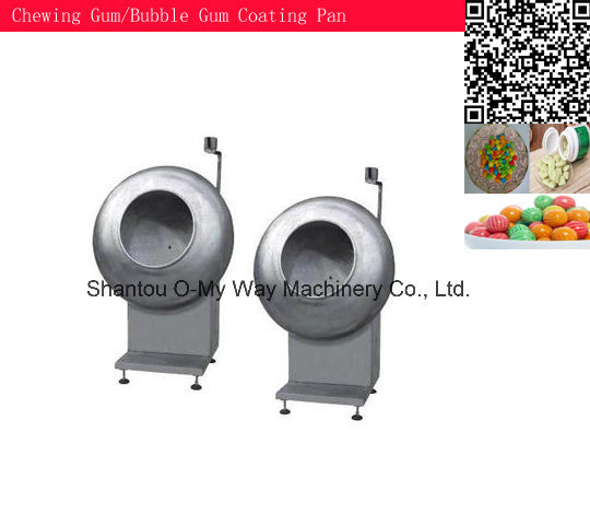 Candy Chewing Gum Bubble Gum Coating Pan Machinery