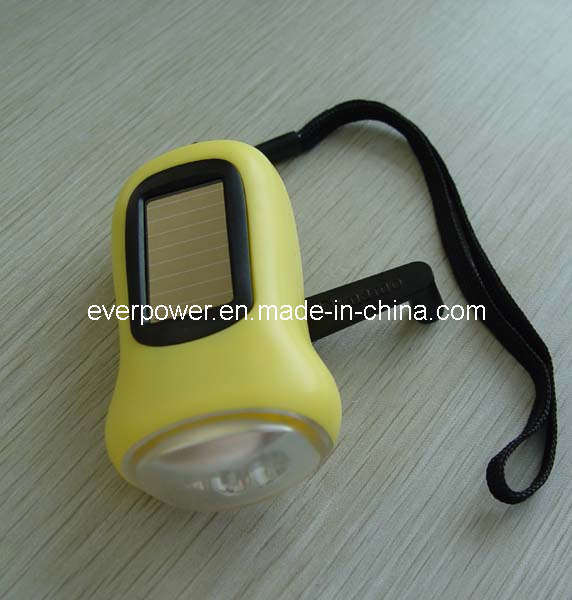 3PCS LED Dynamo Flashlight/LED Solar Flashlight/LED Torch (DL-5015)