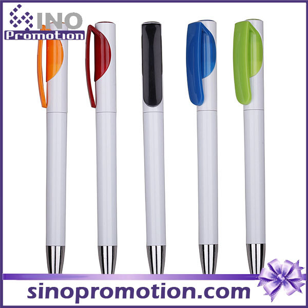 Plastic Ballpoint Pen Fake Cap Decoration Cheap Advertising Ball Pen