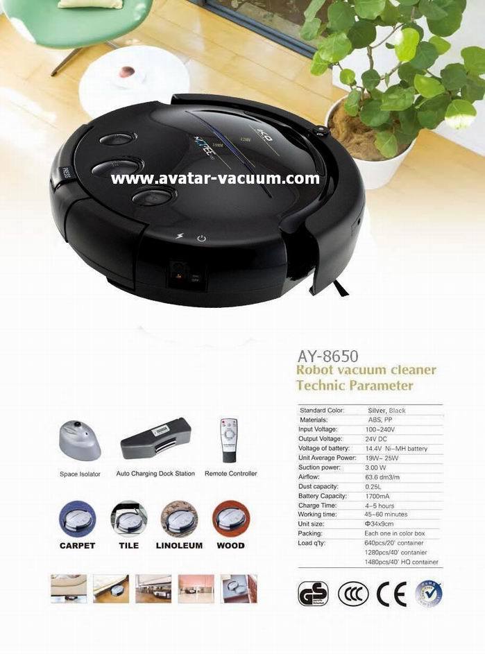 AY-8650 Robot Vacuum Cleaner