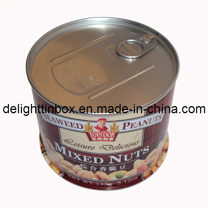 Pop-Top Tin Can for Canned Food (DL-PT-0535)