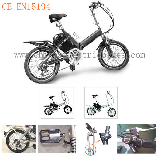 Aluminum Alloy Electric Folding Bicycles (ZD-003)
