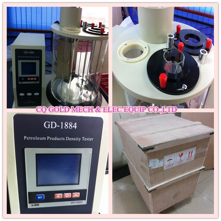 Gd-1884 Petroleum Products ASTM D1298 Hydrometer Method Density Meter
