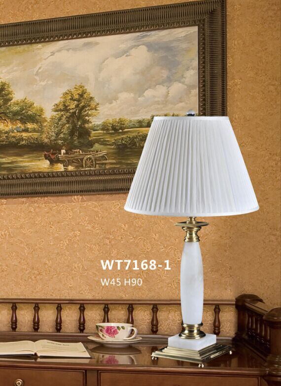 High Quality White Table Lighting for Livingroom (WT7168-1)