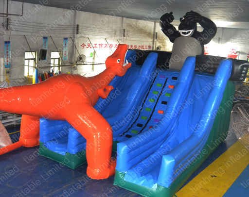 Giant Inflatable Car Bouncy Slide