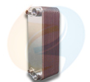Zl95b Series (Alfa laval CB76 Equivalent) Copper Brazed Flat Plate Heat Exchanger for HVAC and Refrigeration Systems