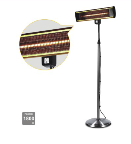 Popular Model, Hh20-14cr, Patio Heater, 1800W with Remote Control