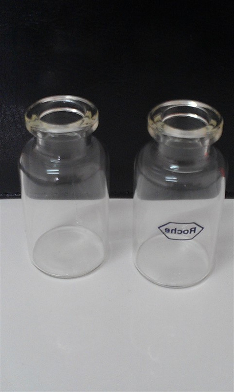 Tubular High Neck Glass Bottle