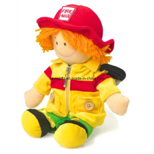 Fireman Rag Doll (LE----FHRD000016)