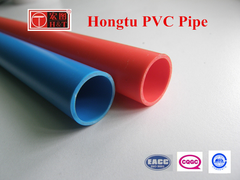 De50*2mm Red PVC Electrical Pipes