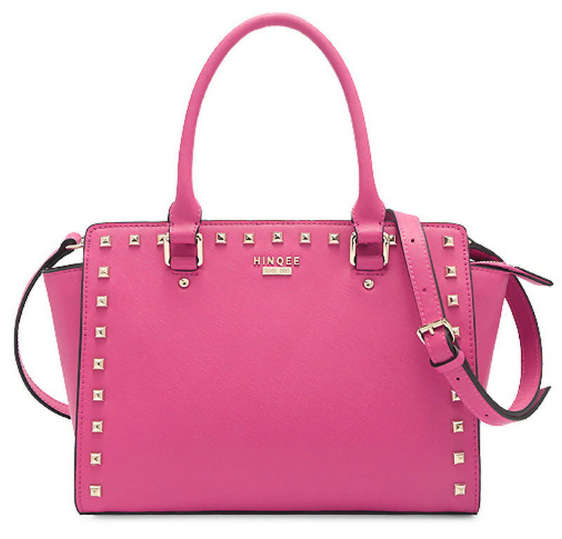 Lady Shopping Bag Women Rivet Handbag (WB126)