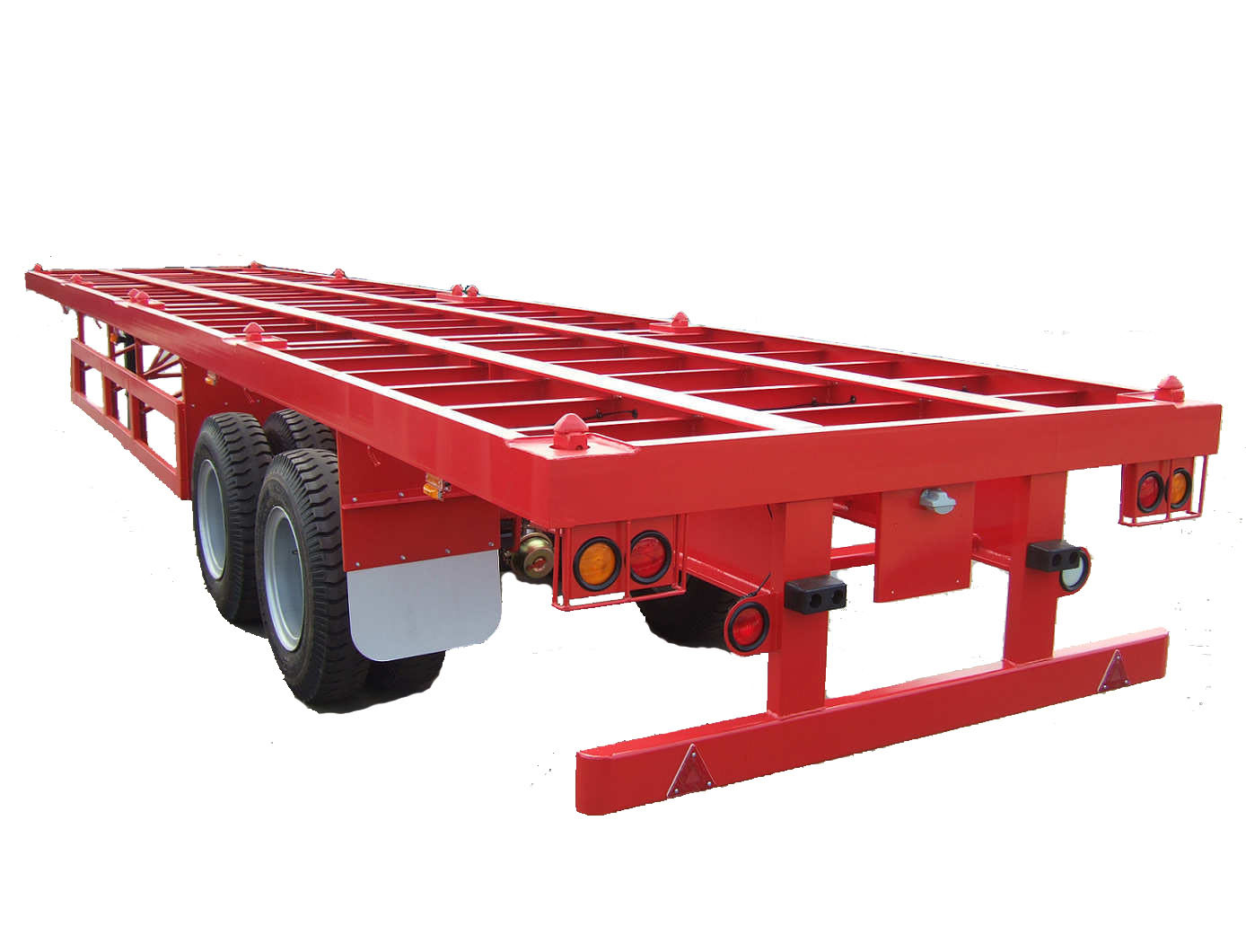 40ft Flatbed Semi Trailer for Container Transport