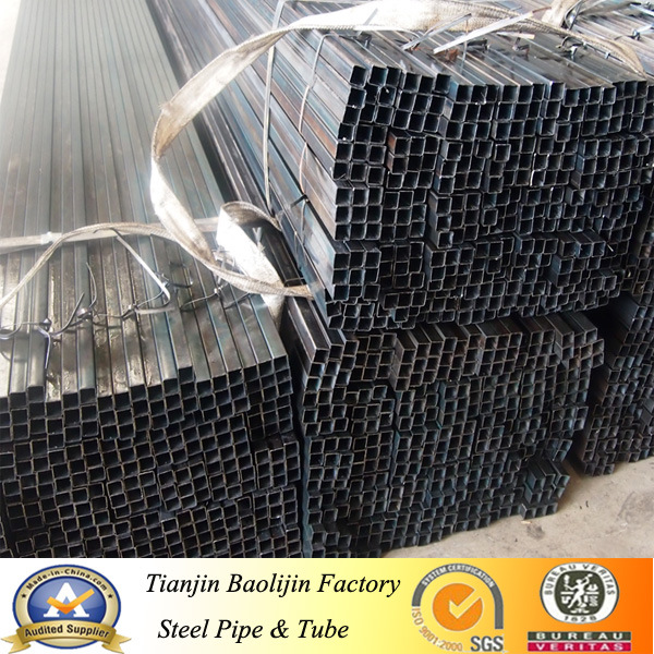 Welded Black Annealed Steel Square Tube for Furniture China