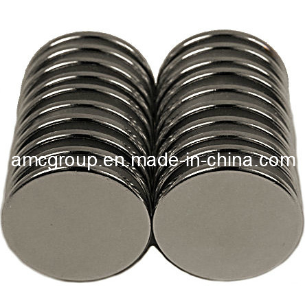 Nm-75 Strong Countersunk Hole NdFeB Magnet Disc From China Amc