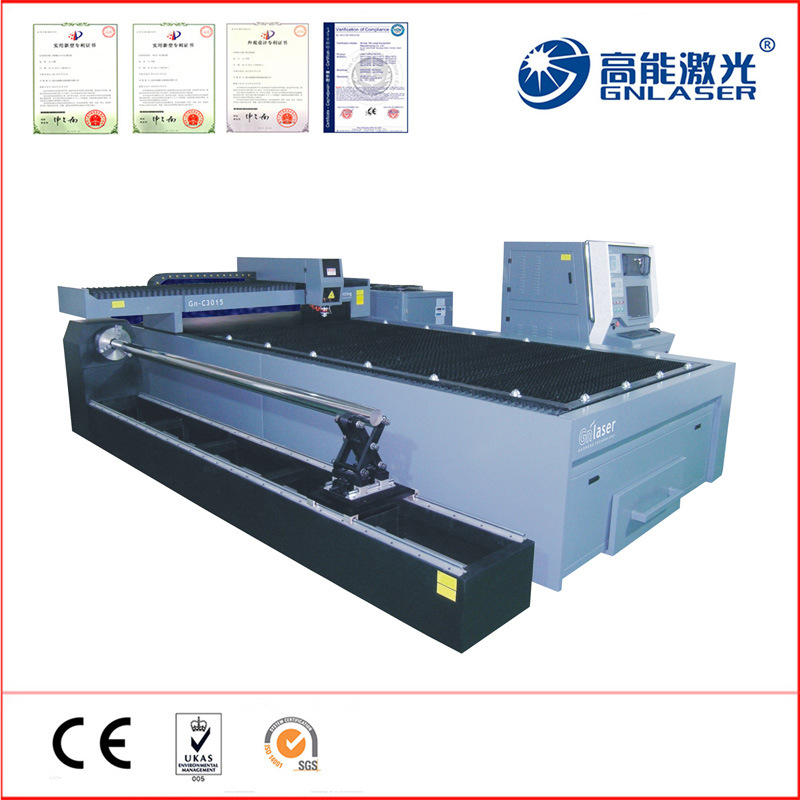 Tube/Plate Dual-Use CNC Laser Cutting Machine for Metal Material (GN-TP3015-850)